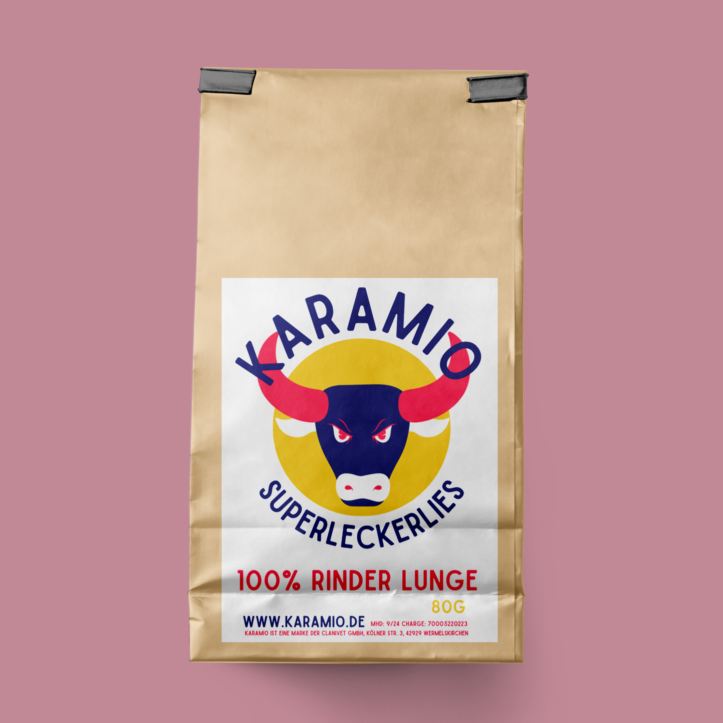 Karamio Superleckerlies Trainingssnack Rinder-Lunge